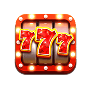Glowing casino chip with 555RR logo in purple